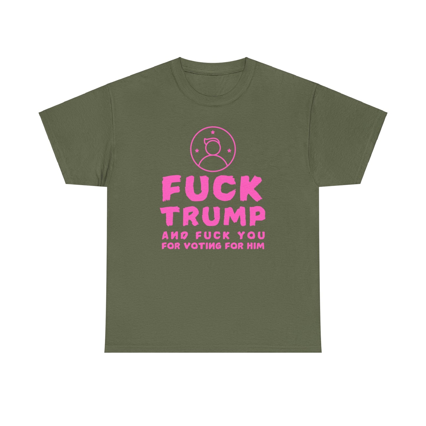 Fuck Trump Unisex Heavy Cotton Tee