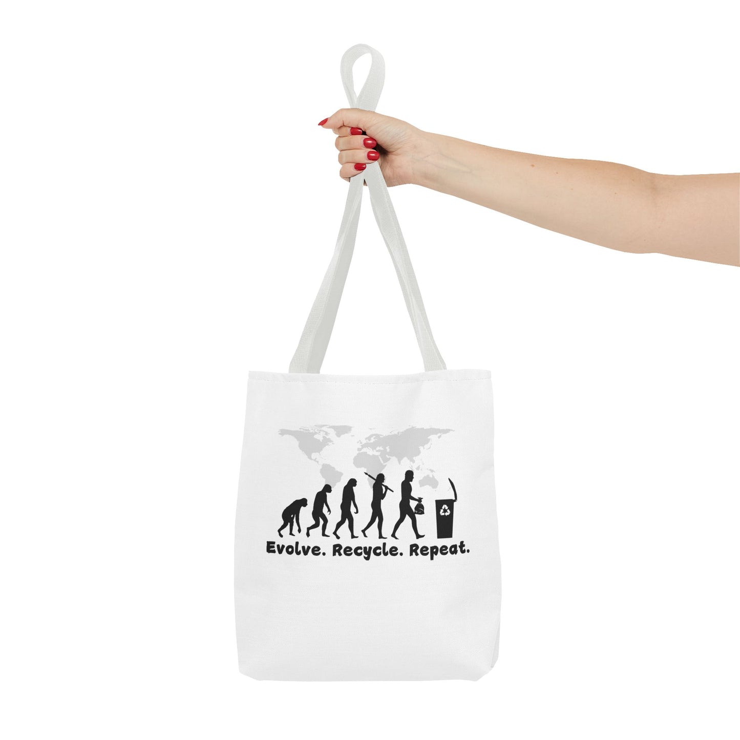 Evolve Recycle Repeat Tote Bag