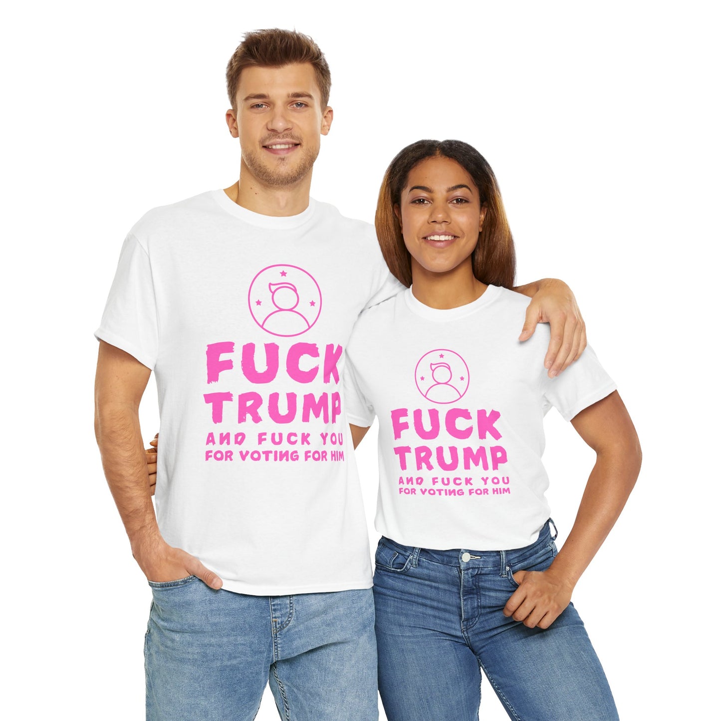 Fuck Trump Unisex Heavy Cotton Tee