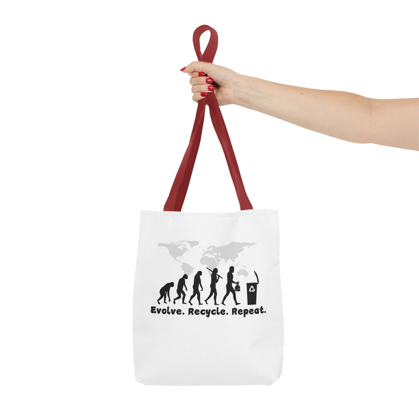 Evolve Recycle Repeat Tote Bag