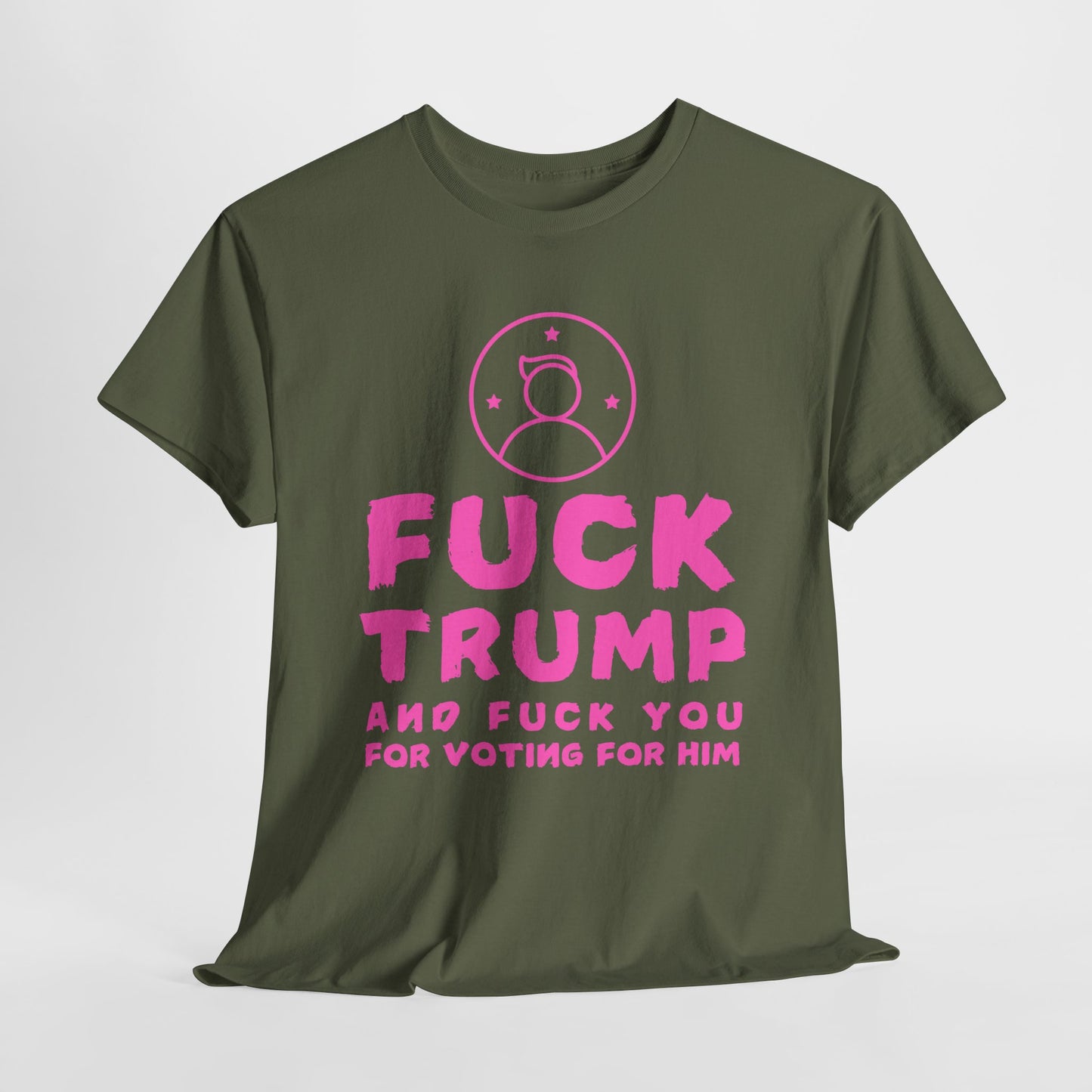 Fuck Trump Unisex Heavy Cotton Tee