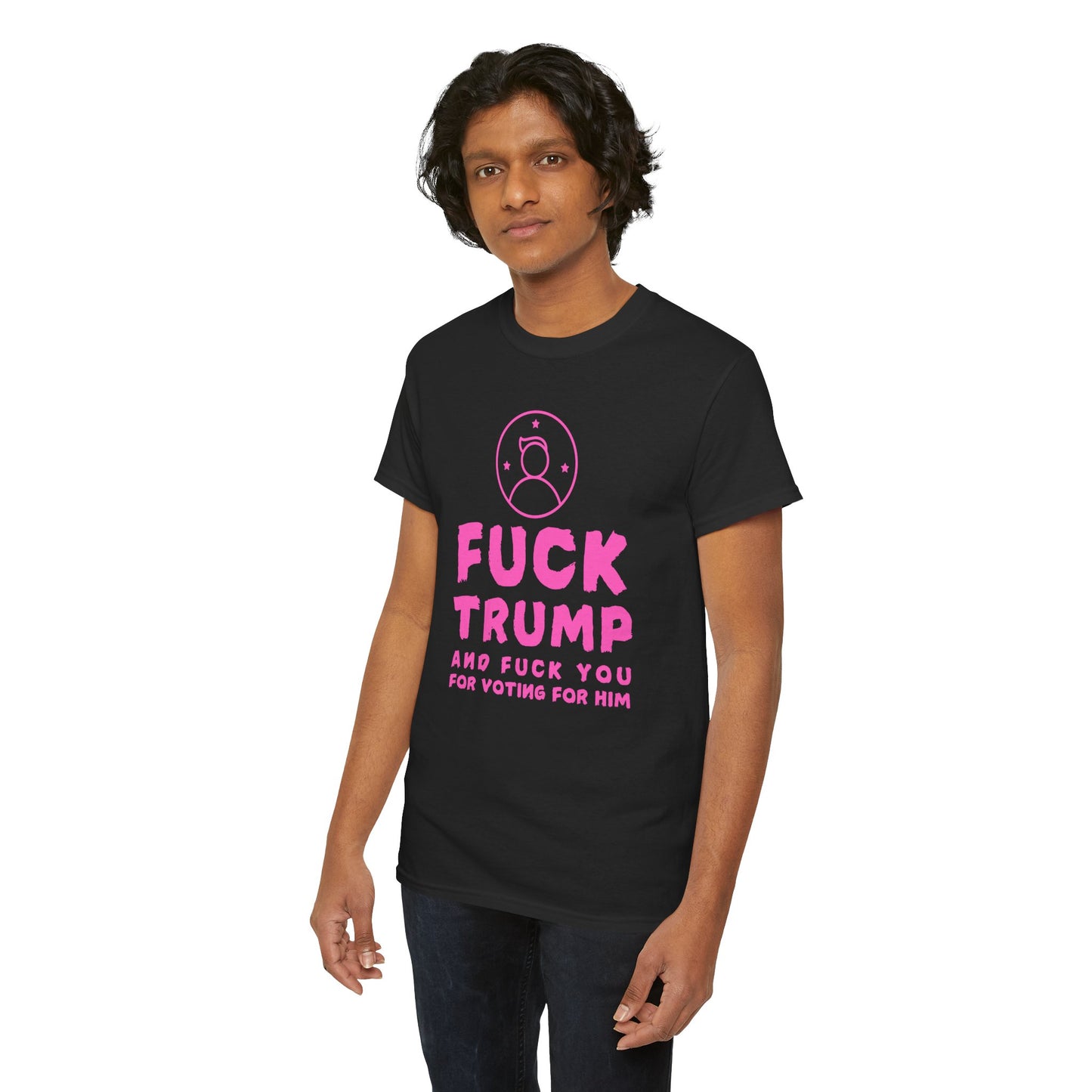 Fuck Trump Unisex Heavy Cotton Tee