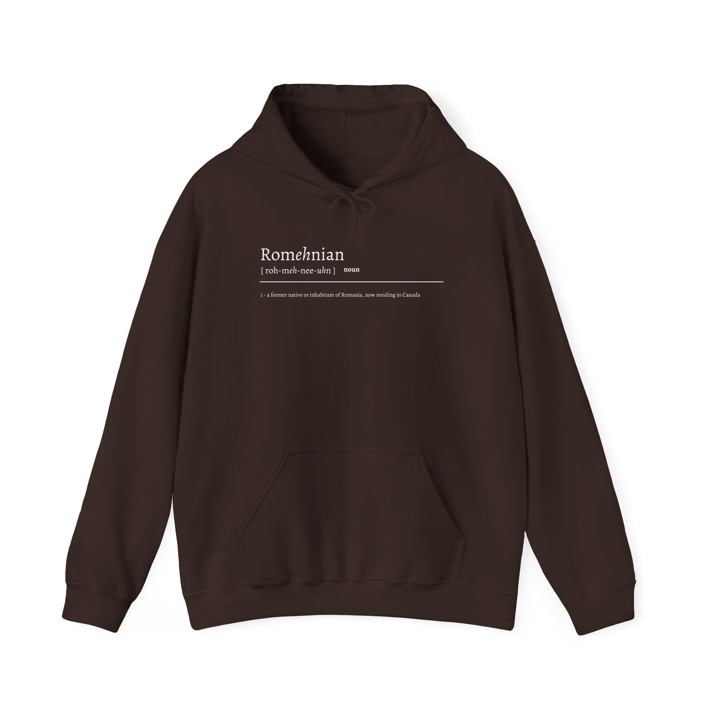 Romanian (Romehnian) Hooded Sweatshirt