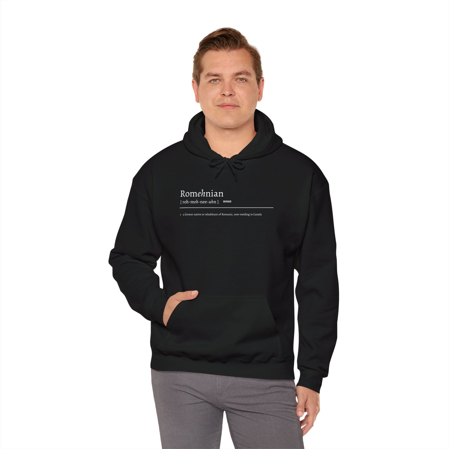 Romanian (Romehnian) Hooded Sweatshirt