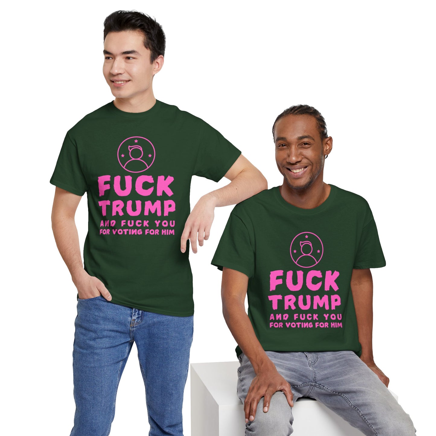 Fuck Trump Unisex Heavy Cotton Tee