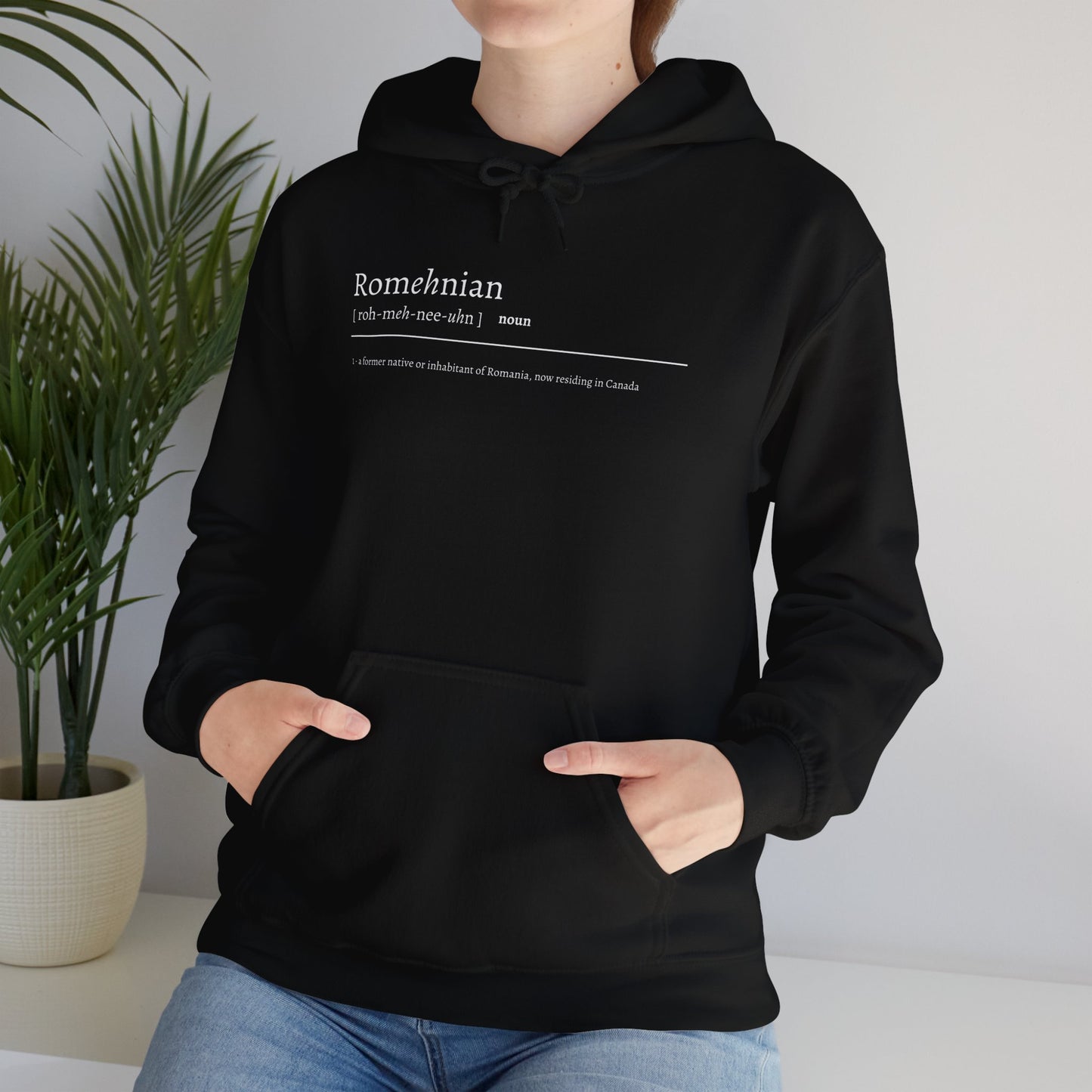 Romanian (Romehnian) Hooded Sweatshirt