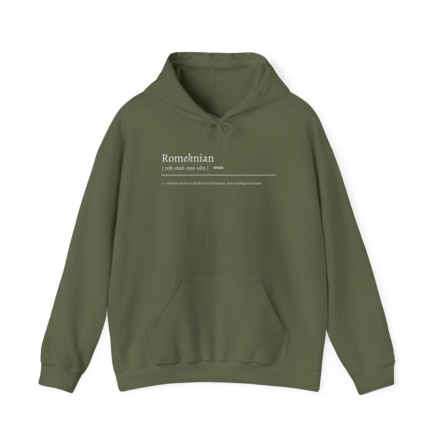 Romanian (Romehnian) Hooded Sweatshirt