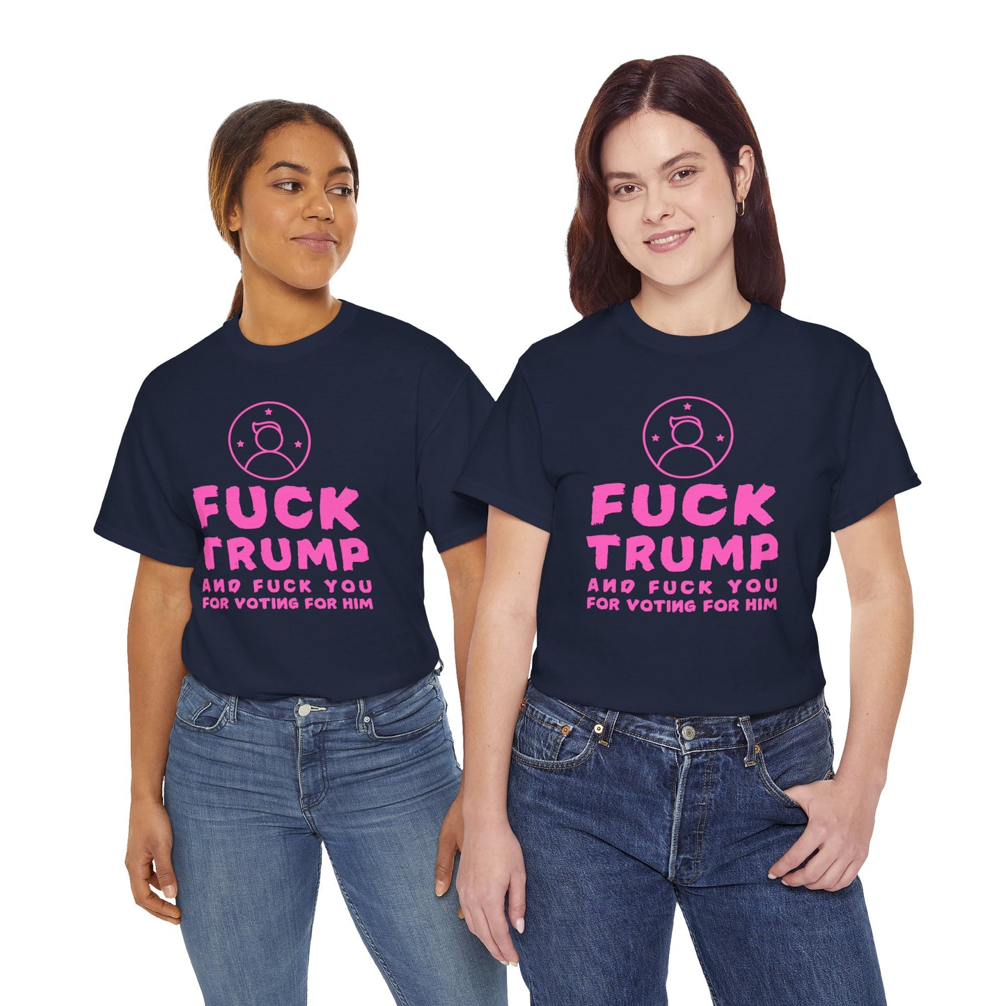 Fuck Trump Unisex Heavy Cotton Tee