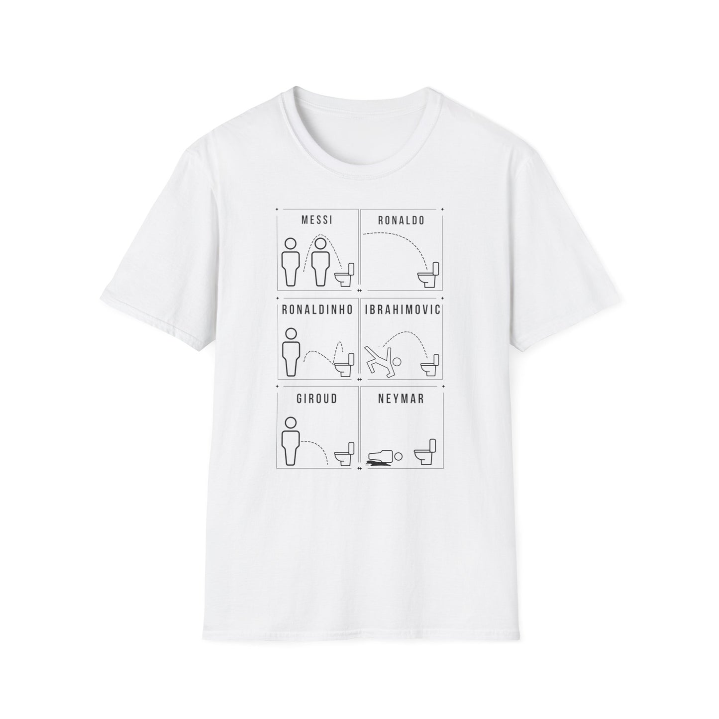 Funny Soccer Softstyle T-Shirt