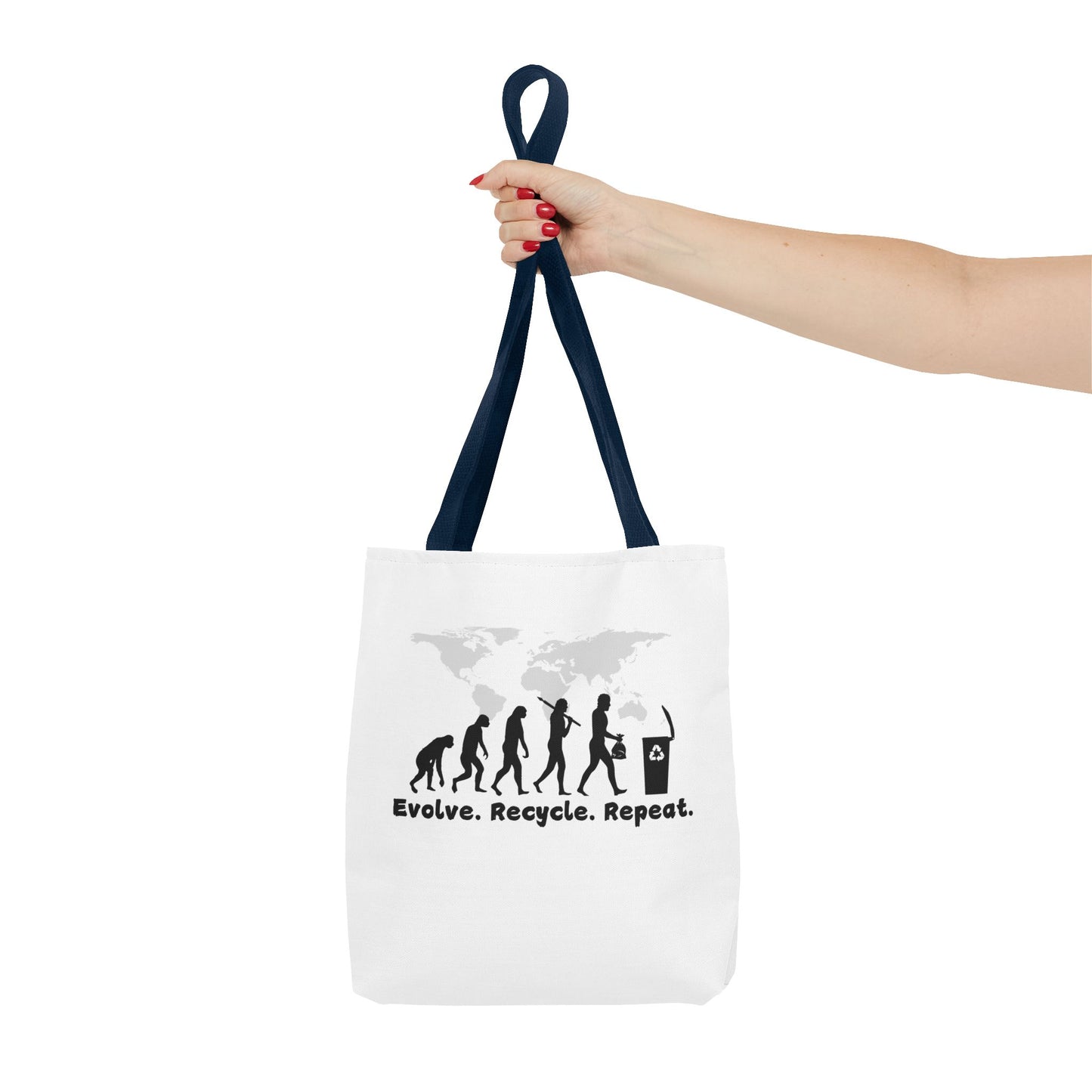 Evolve Recycle Repeat Tote Bag