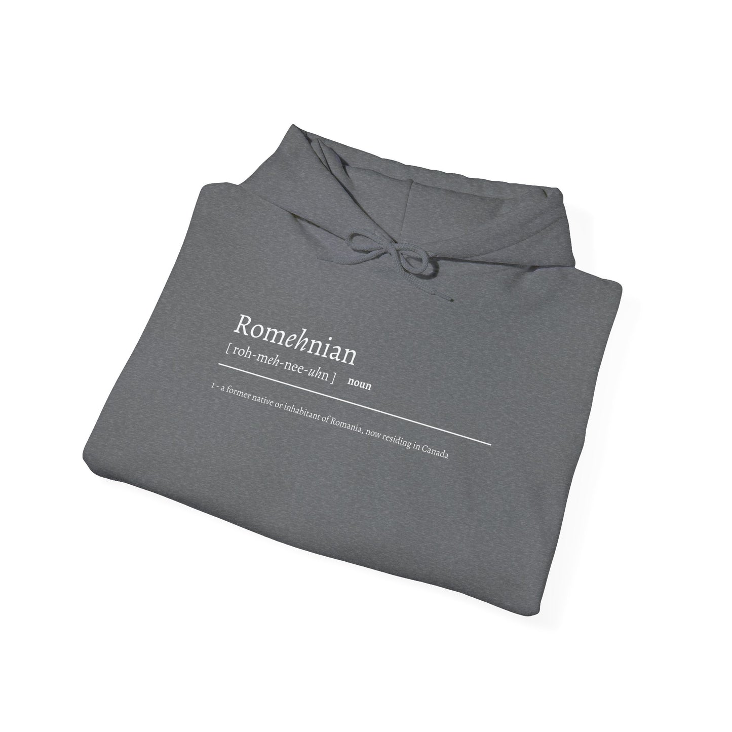 Romanian (Romehnian) Hooded Sweatshirt